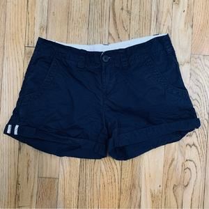 Nike cotton rolled cuff shorts